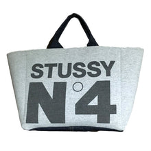 Load image into Gallery viewer, リメイク ブックケース＆トイボックス(book case＆toy box) stussy Tシャツ grey ハンドメイド vintage アメカジ
